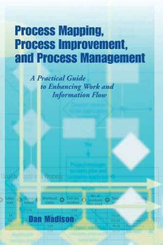 Process Mapping, Process Improvement and Process Management – Paperback – GOOD
