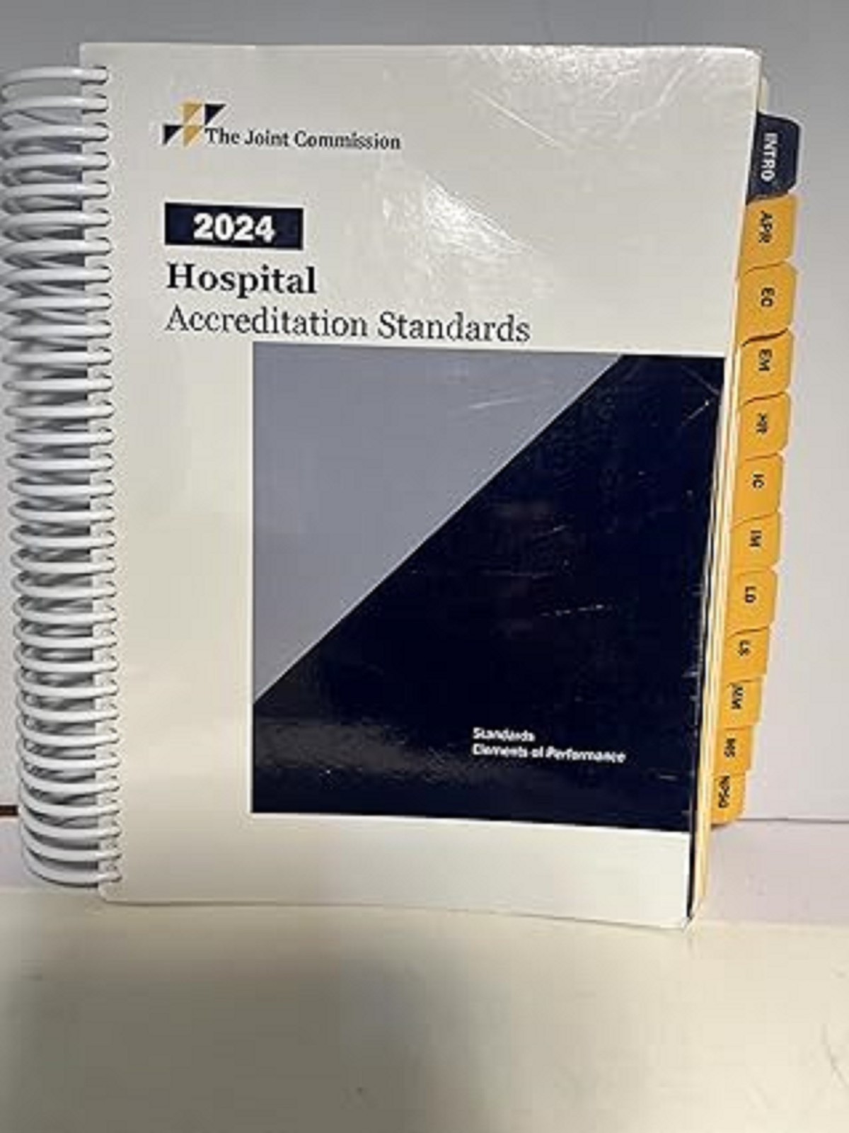 SHRINK-WRAPPED NEW: HOSPITAL ACREDITATION STANDARDS 2024 SPIRAL BOUND