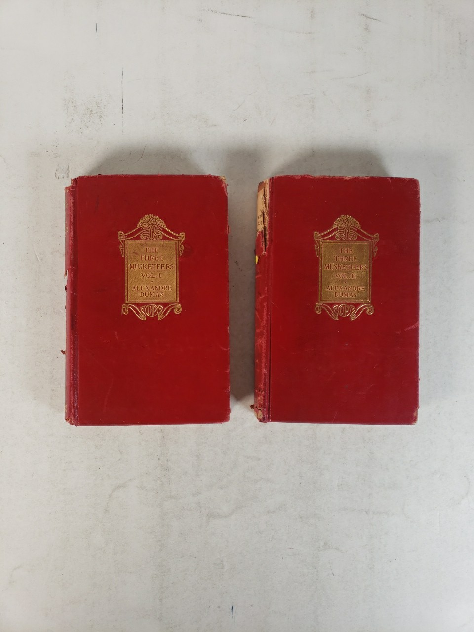 The Three Musketeers by Alexandre Dumas (Two Volume Set, 1922)