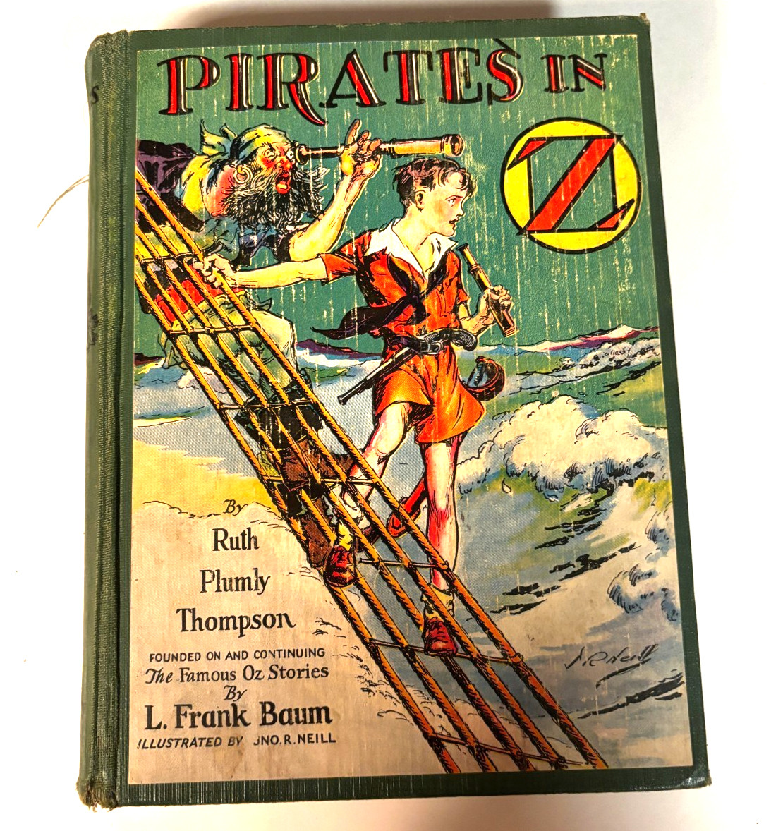 PIRATES IN OZ by Ruth Plumly Thompson 1931 ALL 12 COLOR PLATES 1st EDITION