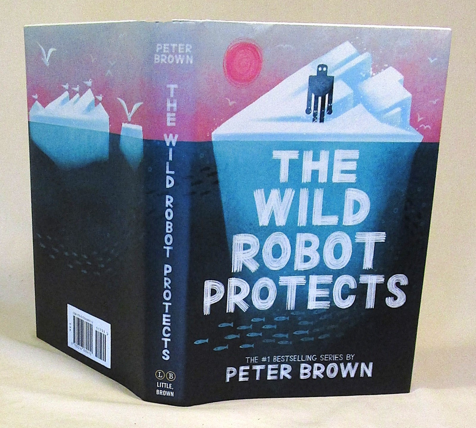 SIGNED The Wild Robot Protects by Peter Brown First Printing (Wild Robot 3)