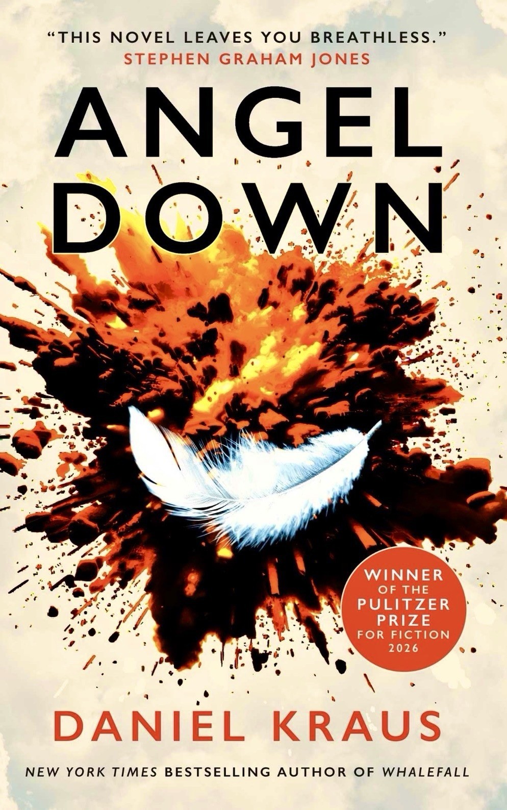 Daniel Kraus Angel Down (Paperback) (UK IMPORT) WhaleFall Pulitzer Prize New