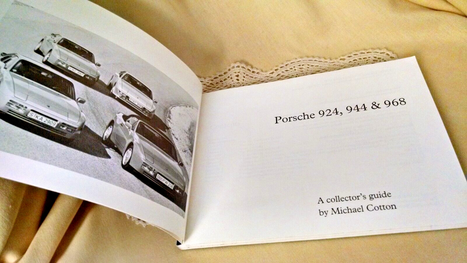 PORSCHE 924 944 968 BY MICHAEL COTTON MOTOR RACING PUBLICATIONS 2000 SOFT COVER.