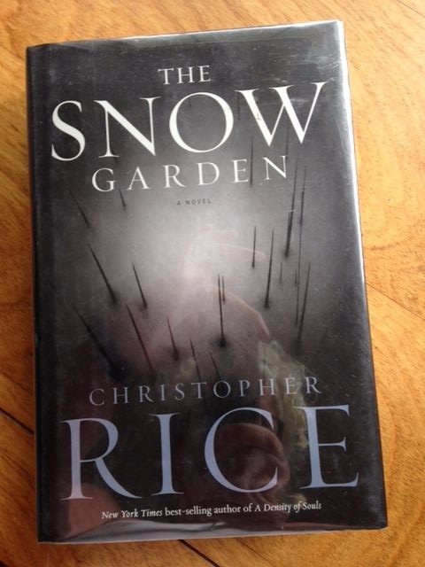 The Snow Garden A Novel by Christopher Rice SIGNED 2002 1st/1st HCDJ