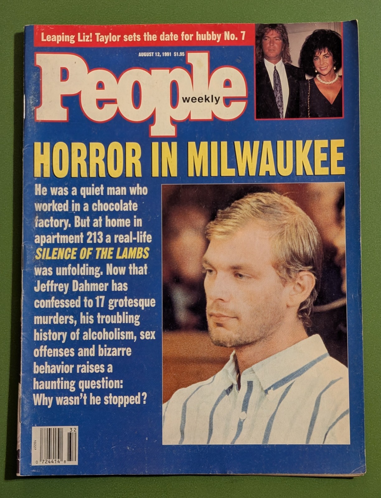 People Weekly Magazine – August 12, 1991 – Jeffrey Dahmer Horror In Milwaukee