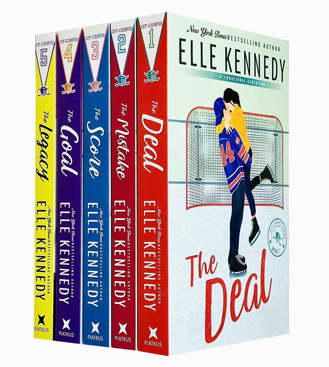 Off Campus Series 5 Books Set By Elle Kennedy Paperback Expedite Shipping