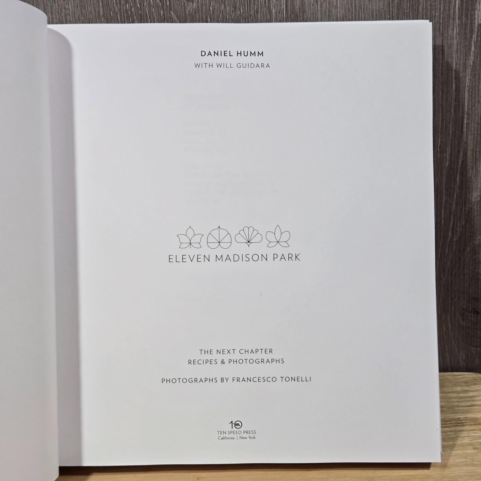 Eleven Madison Park: the Next Chapter Signed Limited Edition #9297 Hardcover