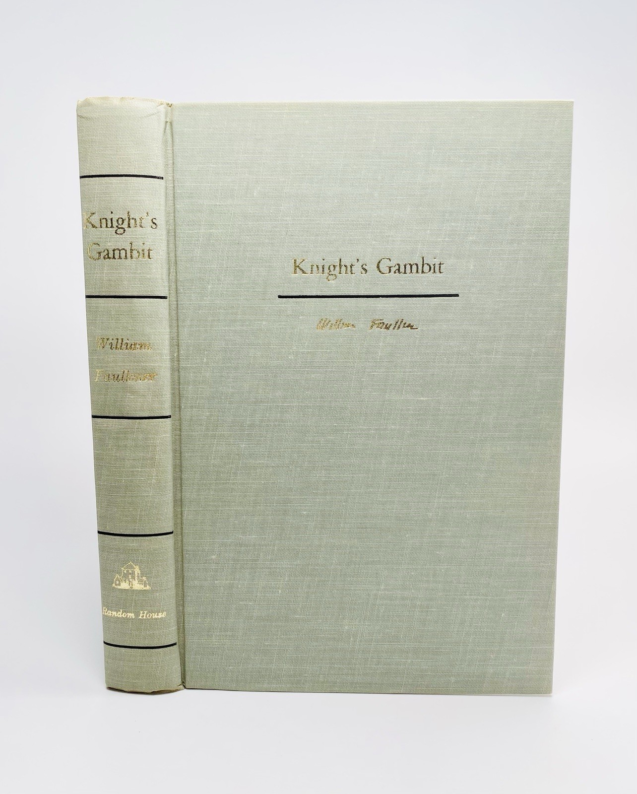 William FAULKNER, KNIGHT’S GAMBIT, 1ST EDITION, 1949, HC, Dust Jacket in MYLAR