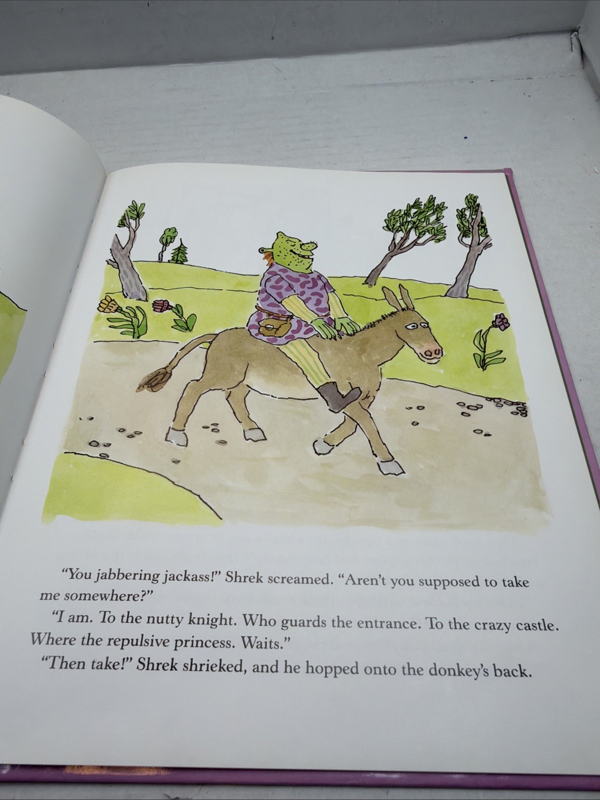 Shrek, William Steig, 1st Edition/1st Printing, Farrar Straus Giroux, 1990, HC
