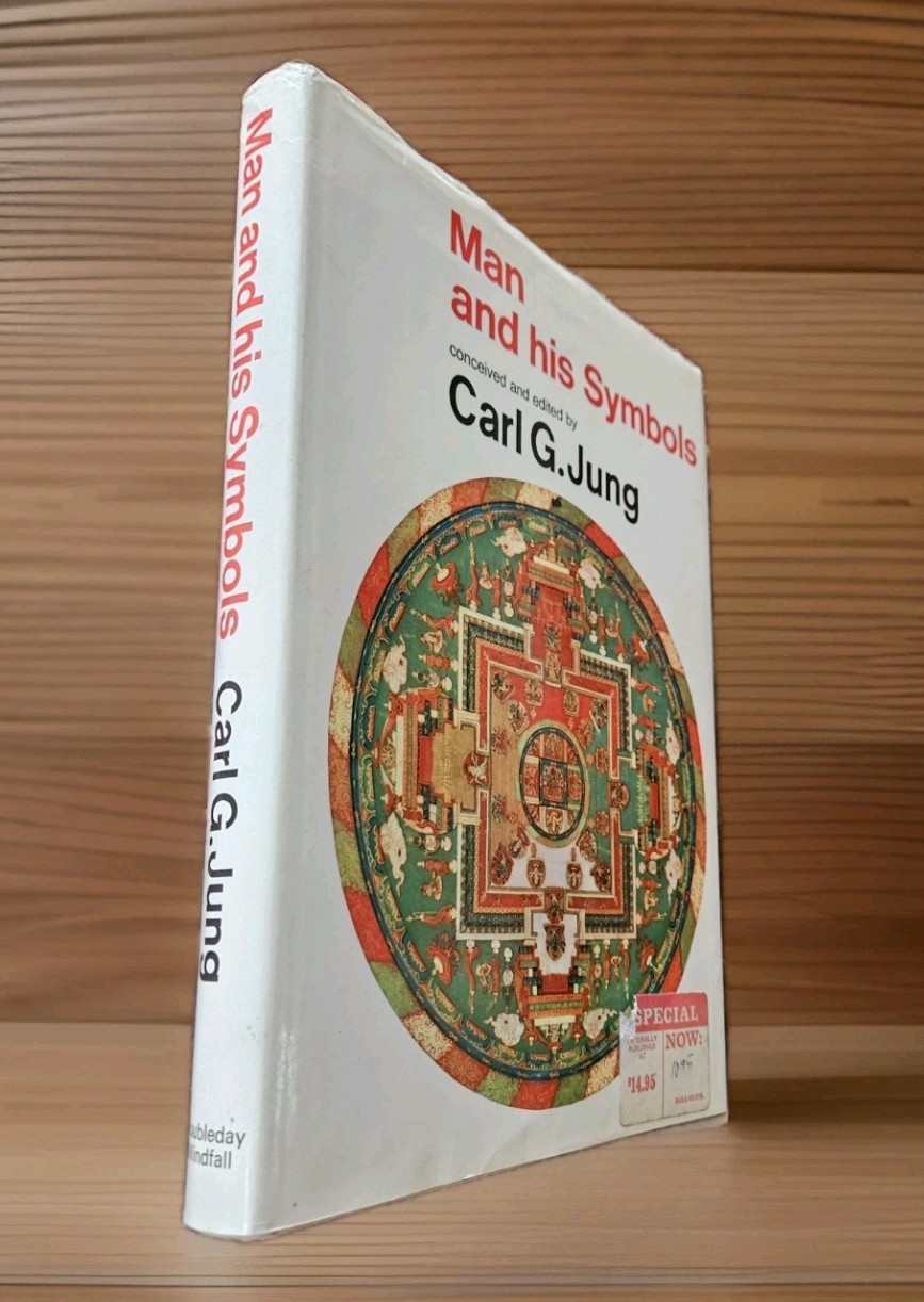 1979. Man and His Symbols By Carl G. Jung Illustrated Black, White & Color HC/DJ