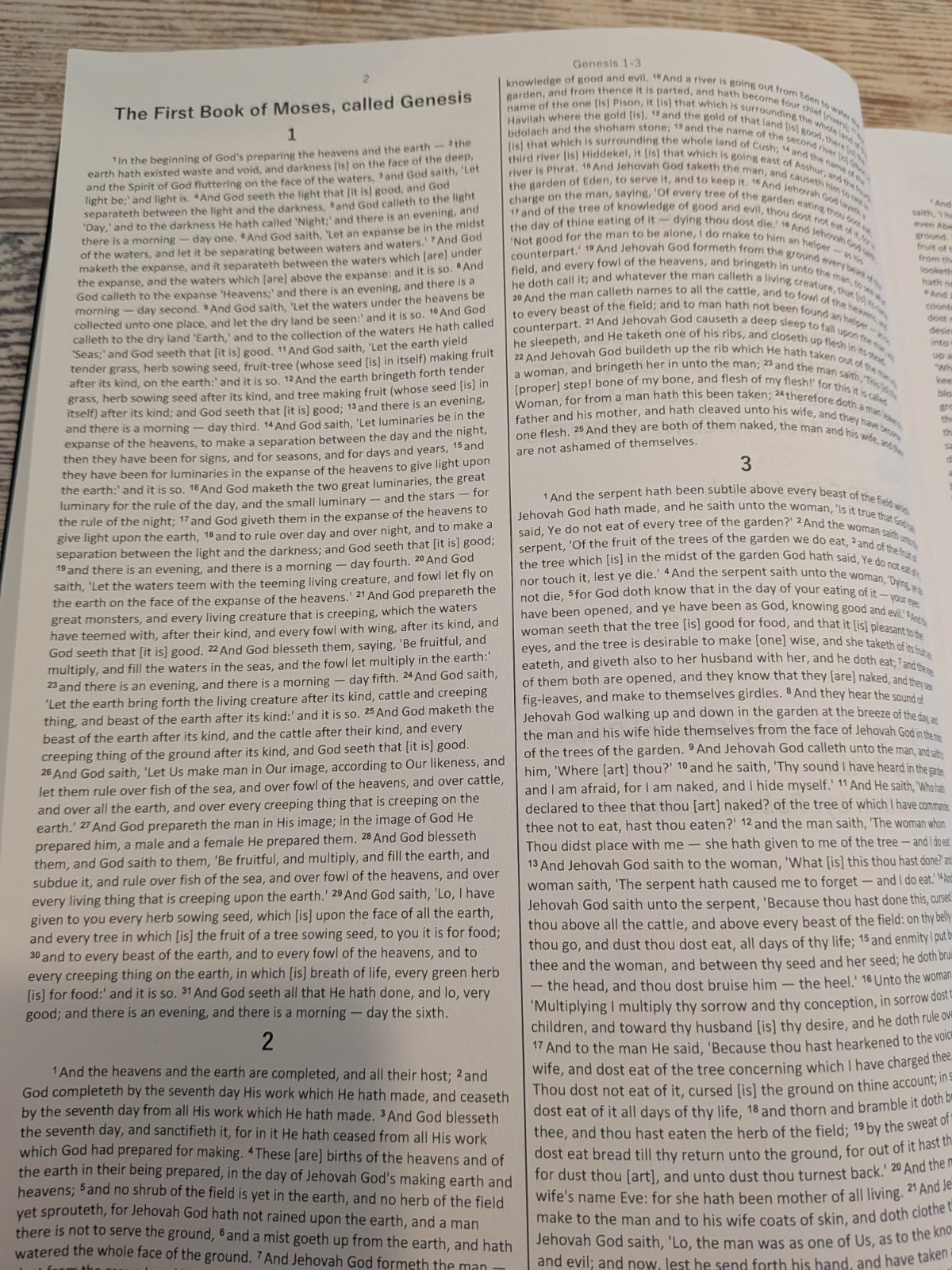 Young’s Literal Translation Holy Bible Hardcover 2021 Edition by Craig Travis