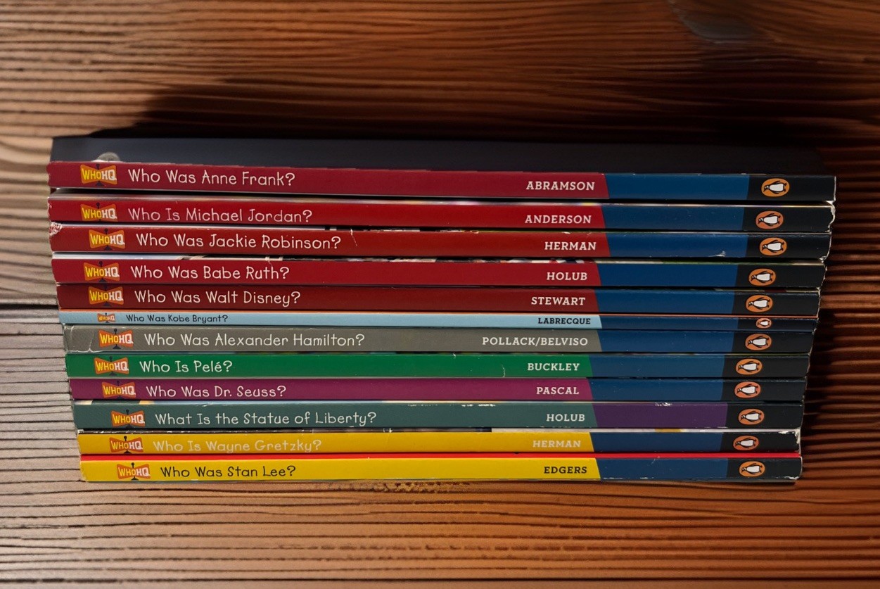 Who HQ – Book Lot of 12 – No Duplicates – Free Shipping