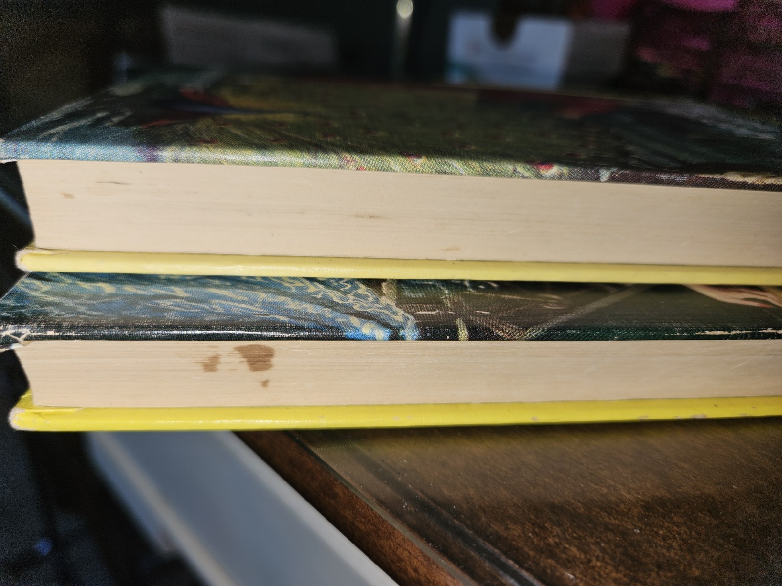 Nancy Drew Mystery Stories Vol 21 & 34 Hardcover By Carolyn Keene 1944 & 1956