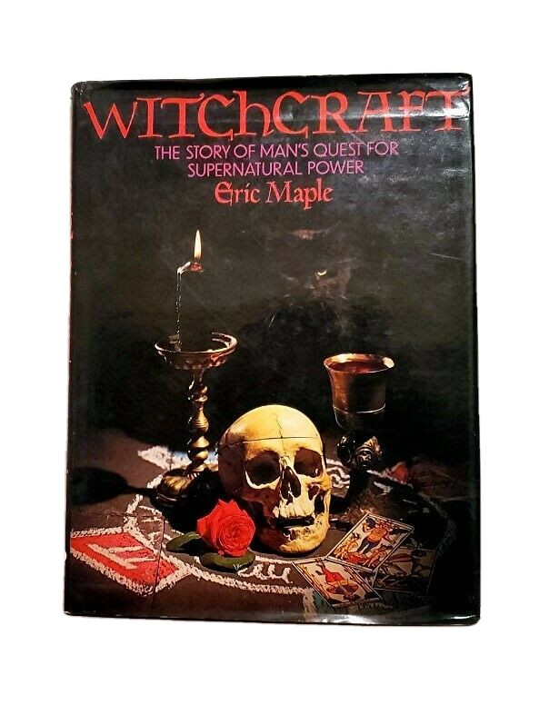 OCCULT: WITCHCRAFT, Eric Maple, Illustrated Book