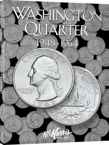 H.E. Harris® Coin Folder – Washington – Hardcover, by H.E Harris – Very Good