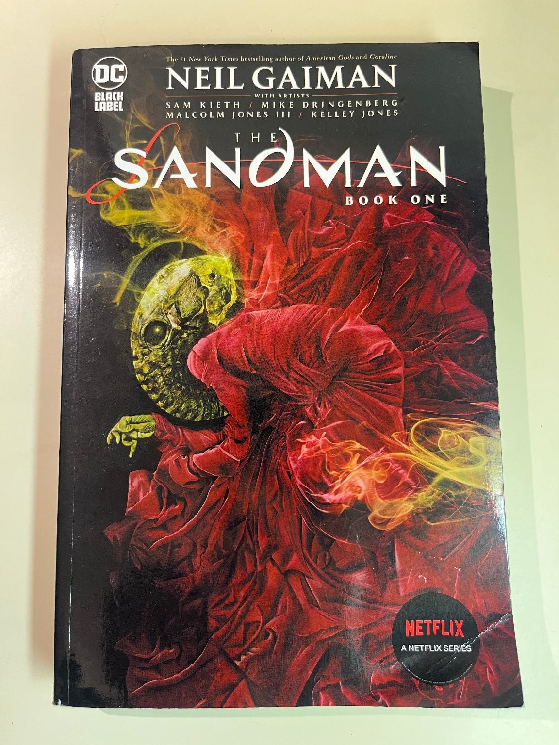 The Sandman Book One Neil Gaiman 2022 First Printing Graphic Novel DC Comics