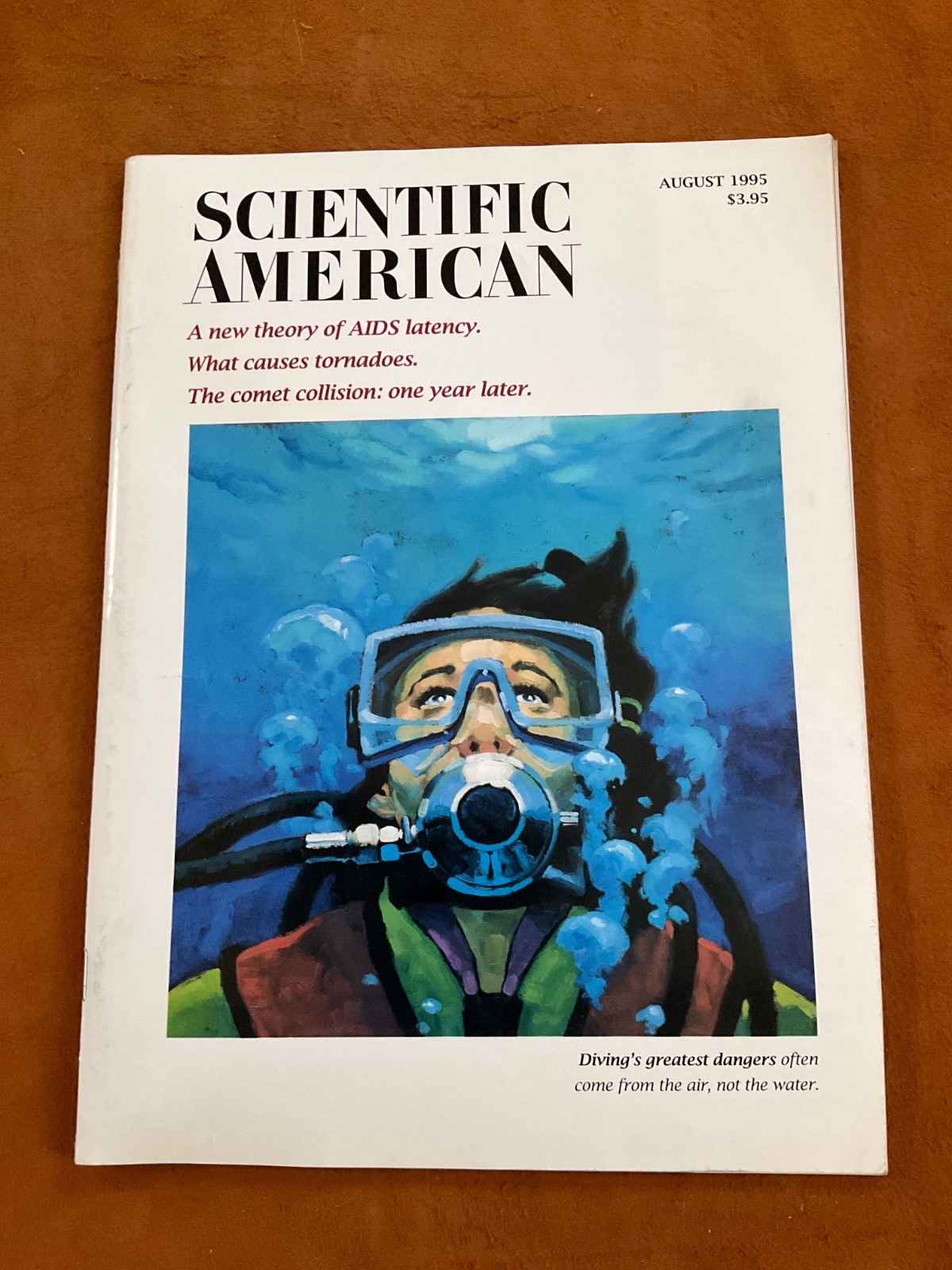Scientific American Magazine August 1995