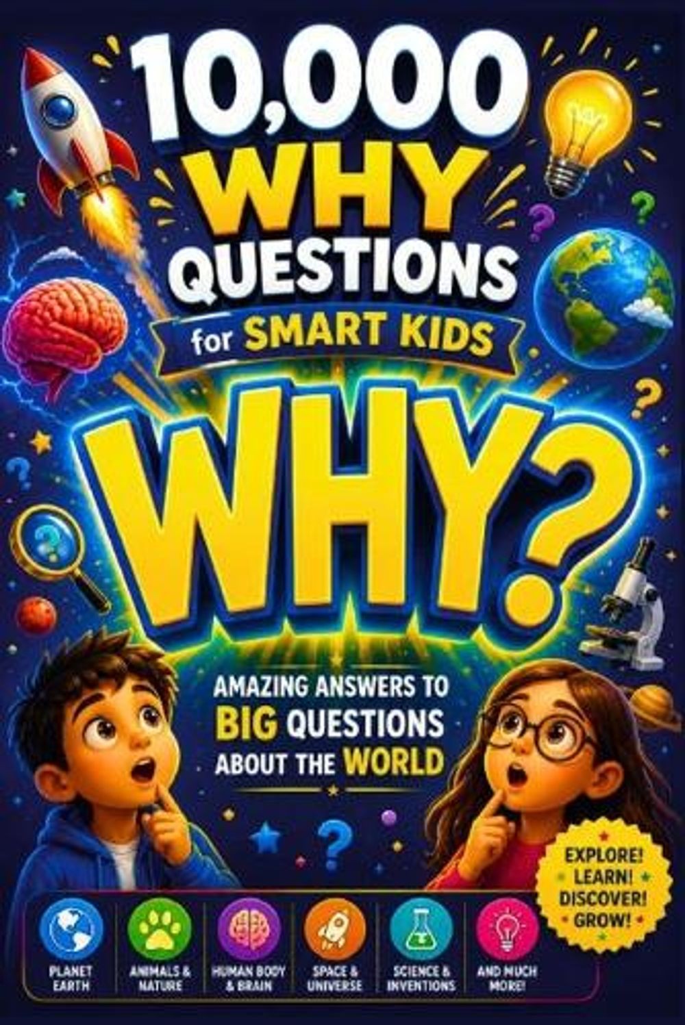 10000 Whys Questions for Kids: Amazing Answers to Big Questions About the World,