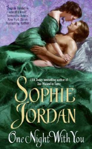 One Night with You – Mass Market Paperback By Jordan, Sophie – GOOD