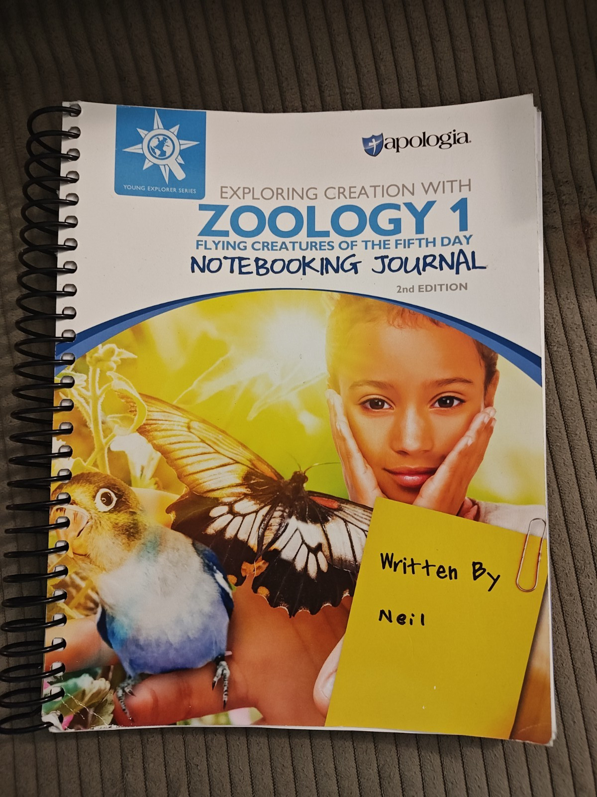 Apologia Zoology 1: Flying Creatures Notebooking Journal 2nd ed Slightly Used