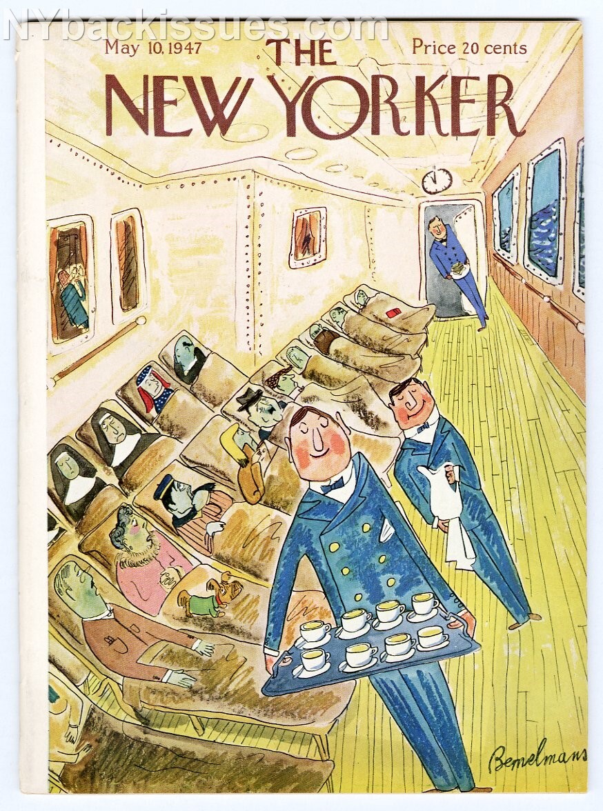 New Yorker magazine May 10 1947 Ludwig Bemelmans little girl nuns UPS origins