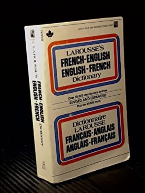 French eng dict Pj Mass Market Paperbound Larousse Staff