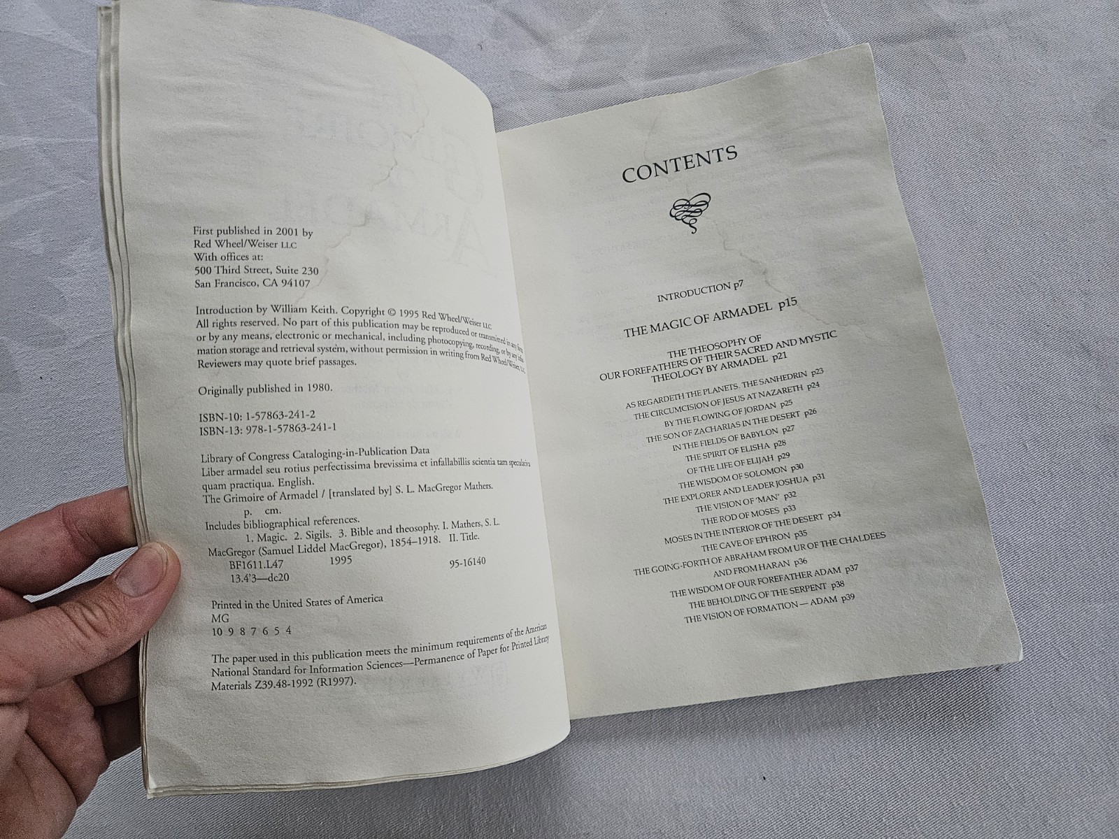 The Grimoire of Armadel translated by S.L. MacGregor Mathers Paperback Book