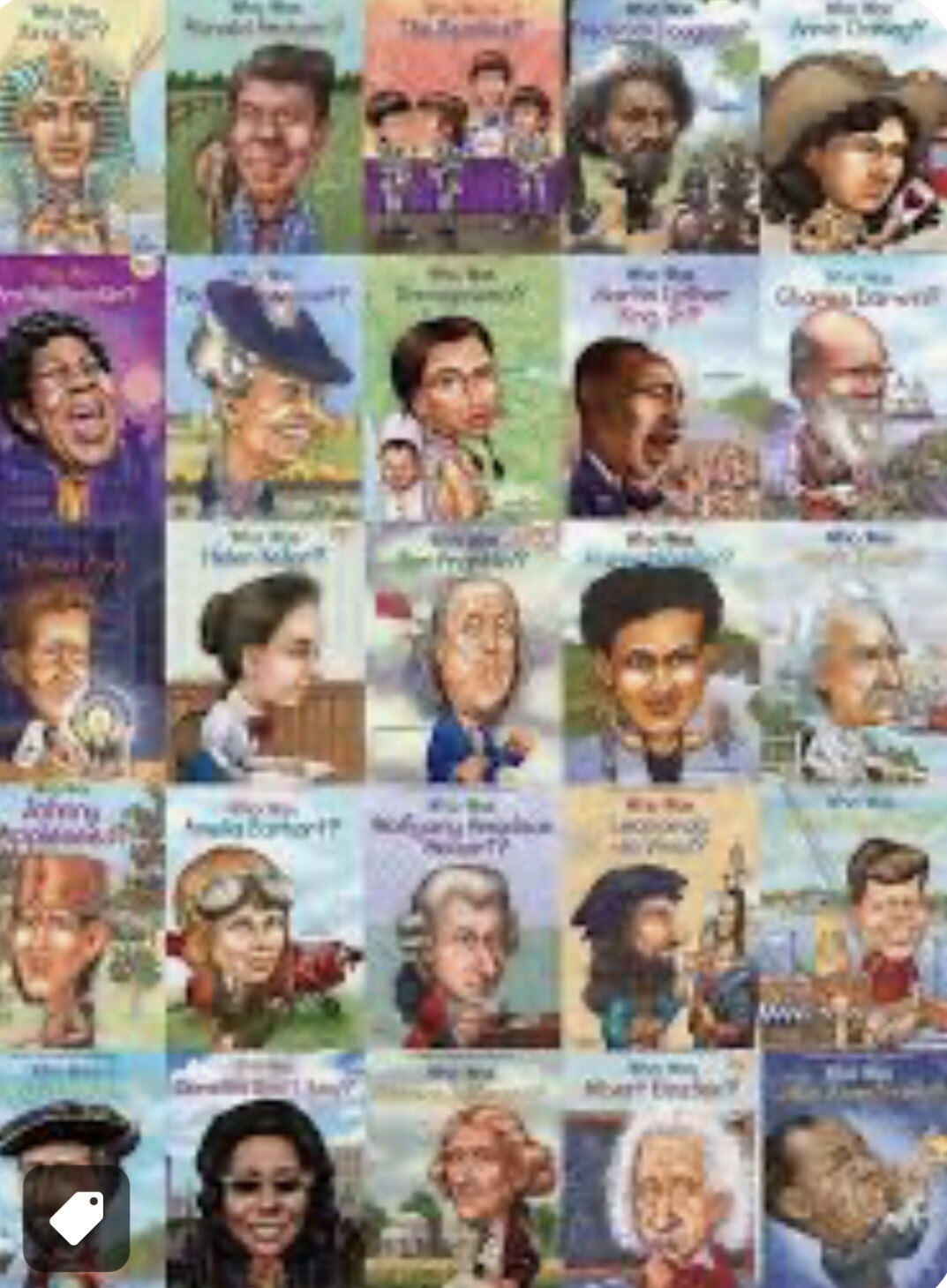 Who What Where Was/Is 10 Kids Educational Book Lot Bios Non Fiction PB GREAT!