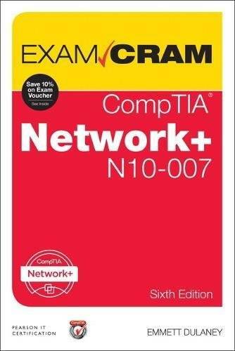 CompTIA Network+ N10-007 Exam Cram (6th Edition) – Paperback – GOOD