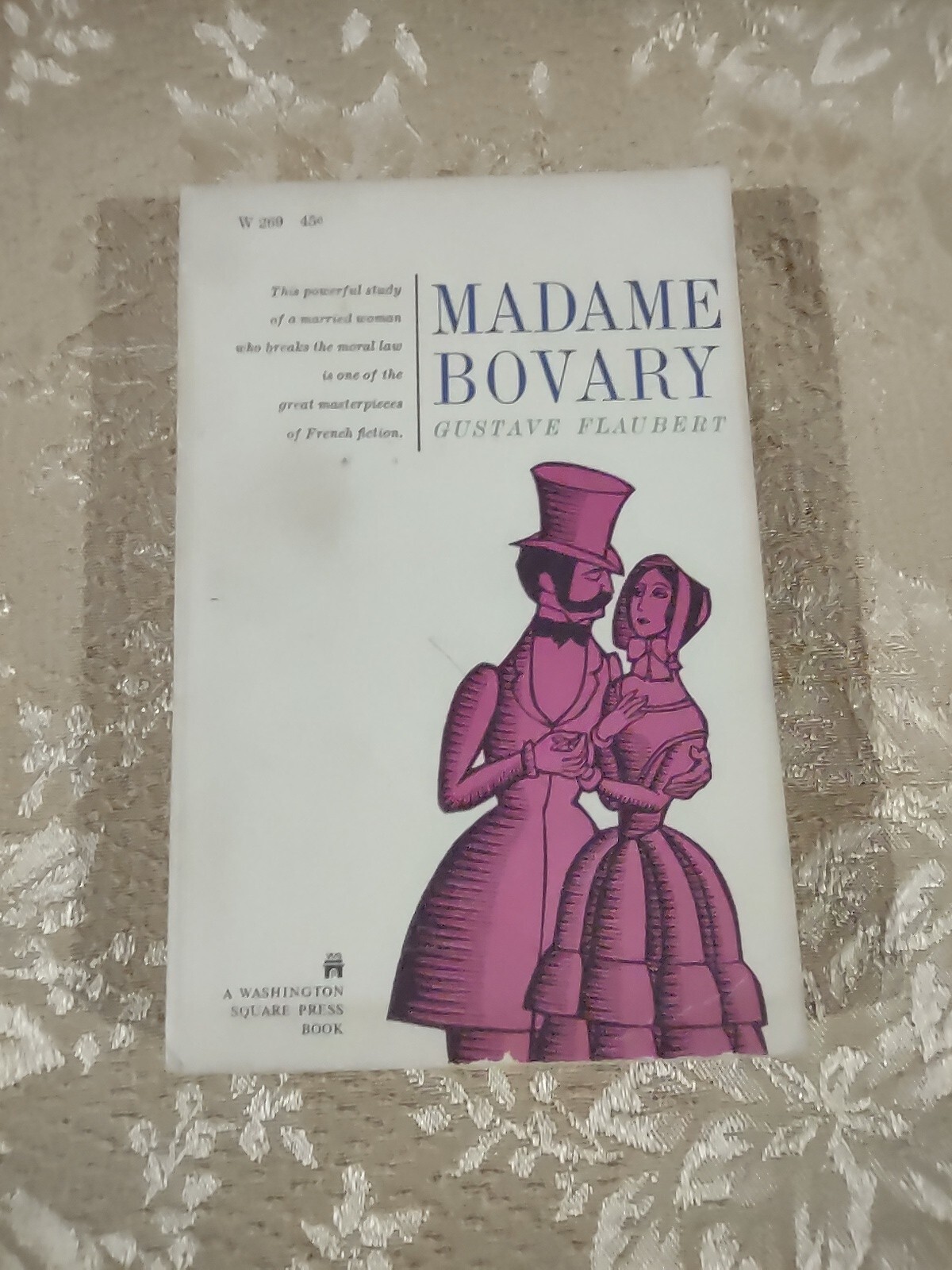 Madame Bovary by Gustave Flaubert ~ 1961 Washington Square Press Paperback Book
