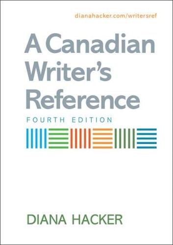 A Canadian Writer’s Reference