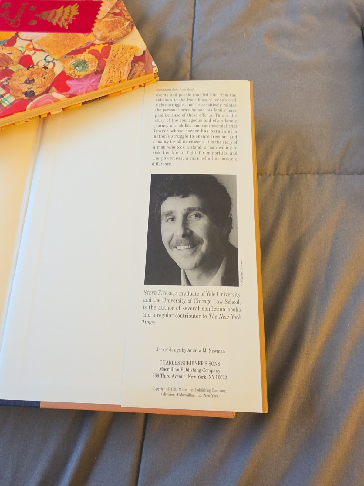 MORRIS DEES Signed Book(“A SEASON FOR JUSTICE”-1991 First Edition Hardback)