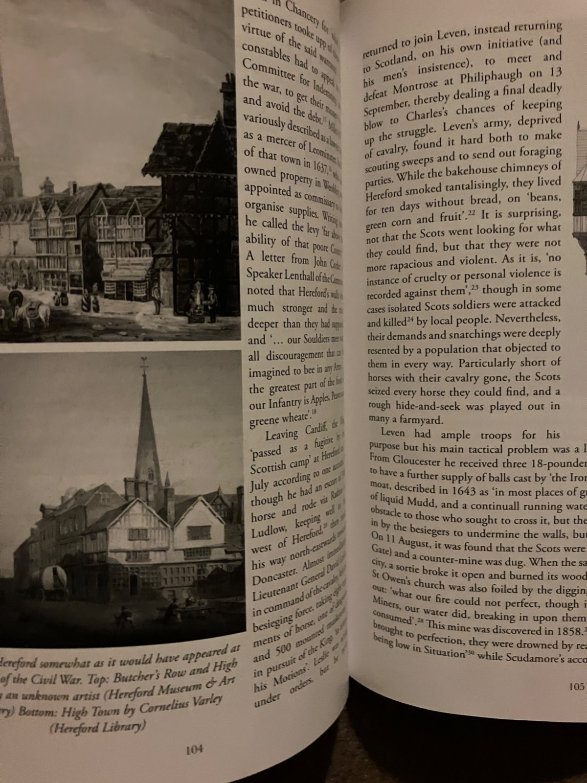 LOVELY CLEAN BOOK HEREFORDSHIRE IN THE ENGLISH CIVIL WAR 1640– 51 p/b 194 PAGES
