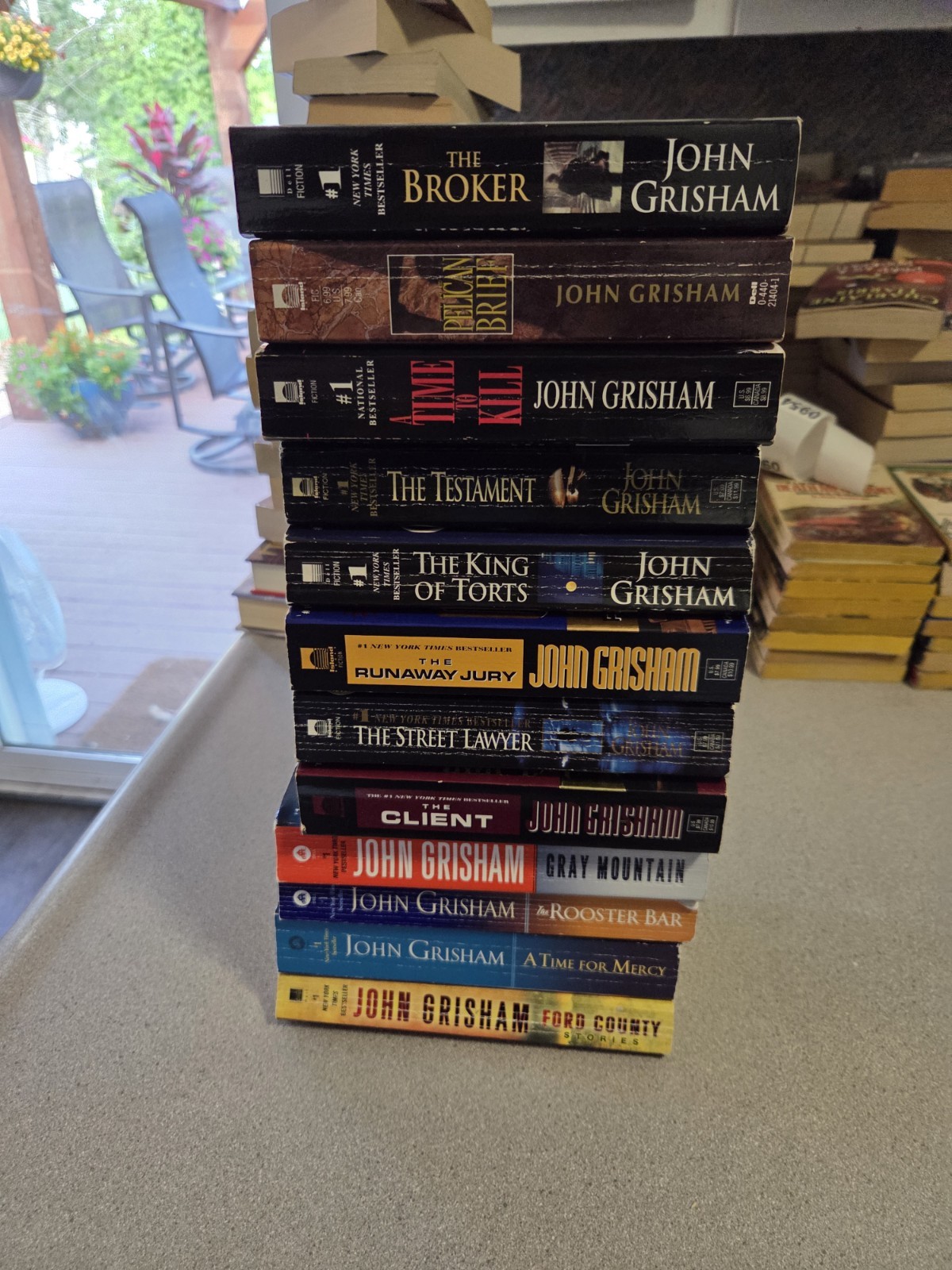 John Grisham Lot Of 12 Books Paperback. Legal Crime Thriller