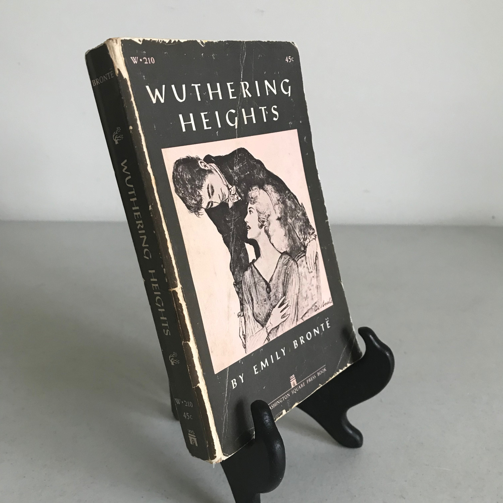Wuthering Heights by Emily Bronte Vintage A Washington Square Press Paperback