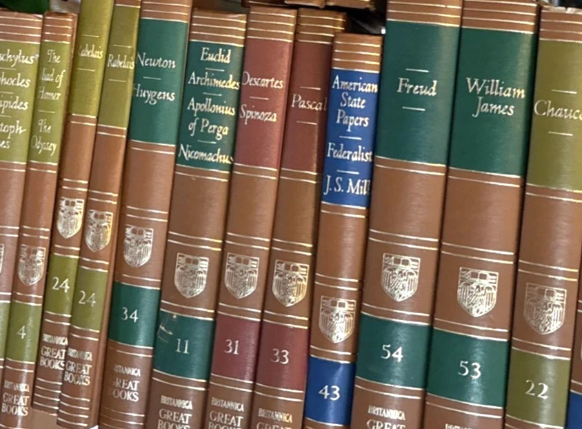 Great Books of the Western World Britannica Hardcover YOU CHOOSE Philosophy B3G1