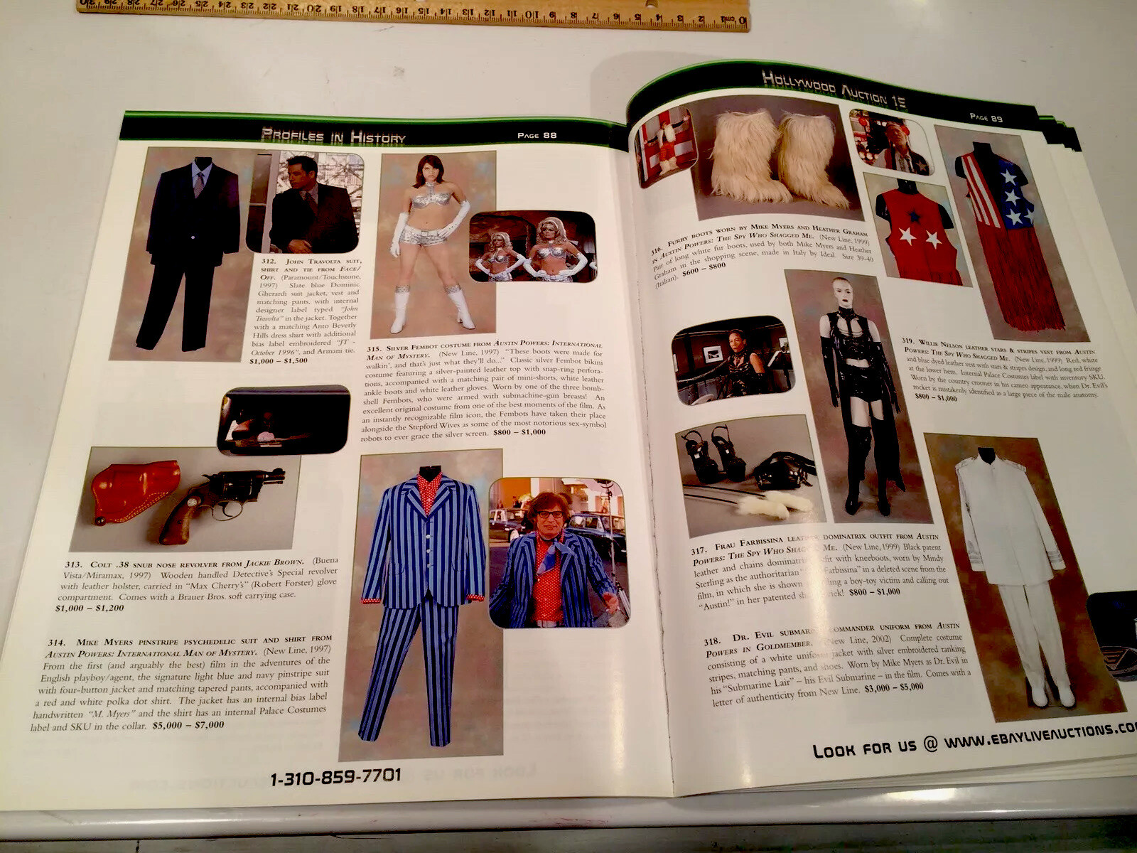 Profiles In History Hollywood Star Trek Auctions 19 2004 477 Lots 132 Pages New