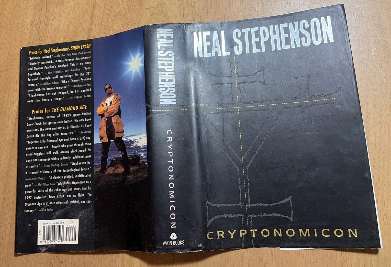 Cryptonomicon by Neal Stephenson 1999 Hardcover DJ 1st/3rd NEAR FINE in VG DJ