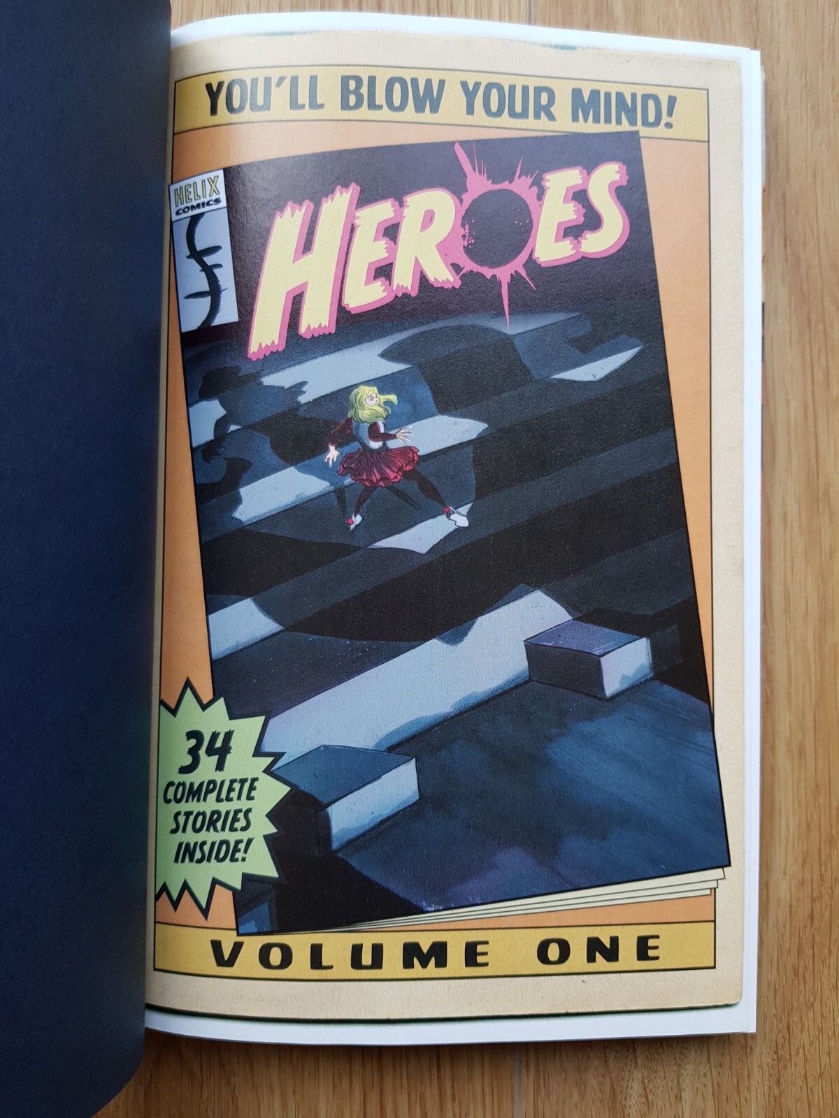 Heroes Volume One Graphic Novel Book​ Chuck Kim, Titan Books Ltd