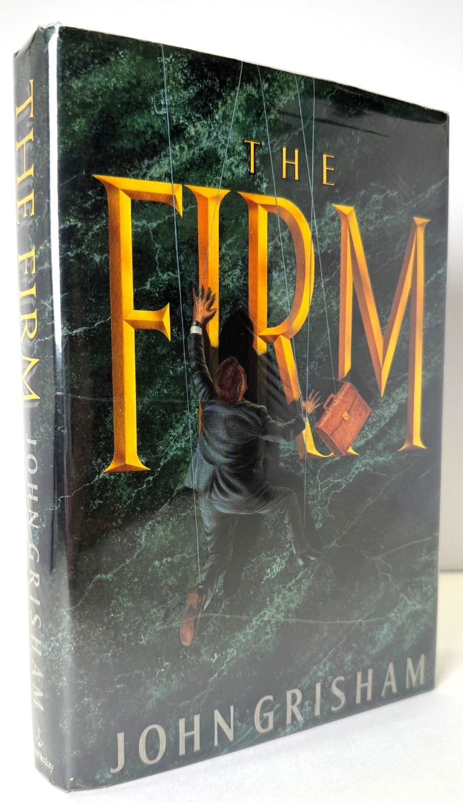 The Firm, John Grisham, 1991 Hardcover w Dust Jacket 4th printing in Mylar