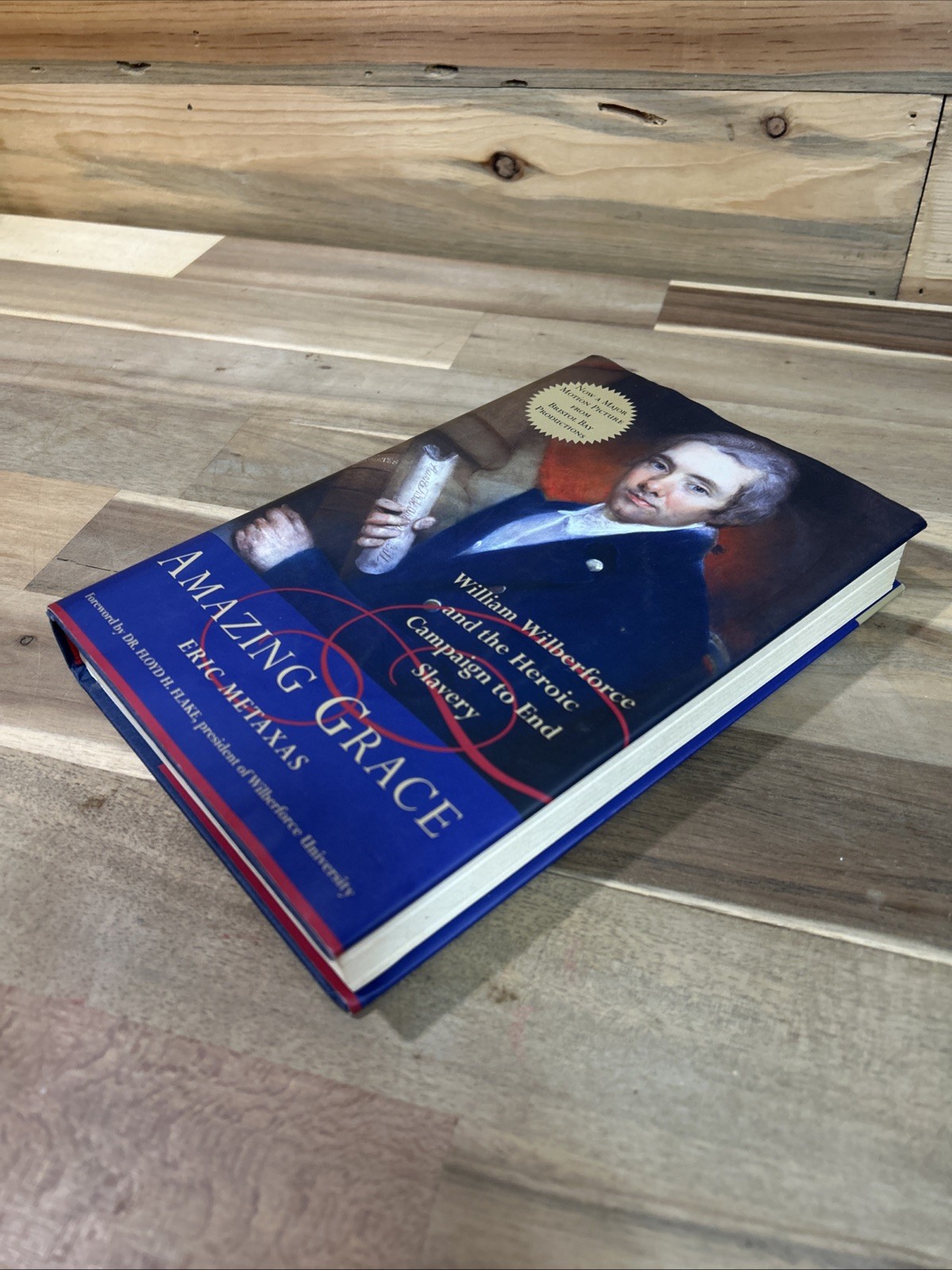 AMAZING GRACE BY ERIC METAXAS, 2007, Autographed Very Good Condition