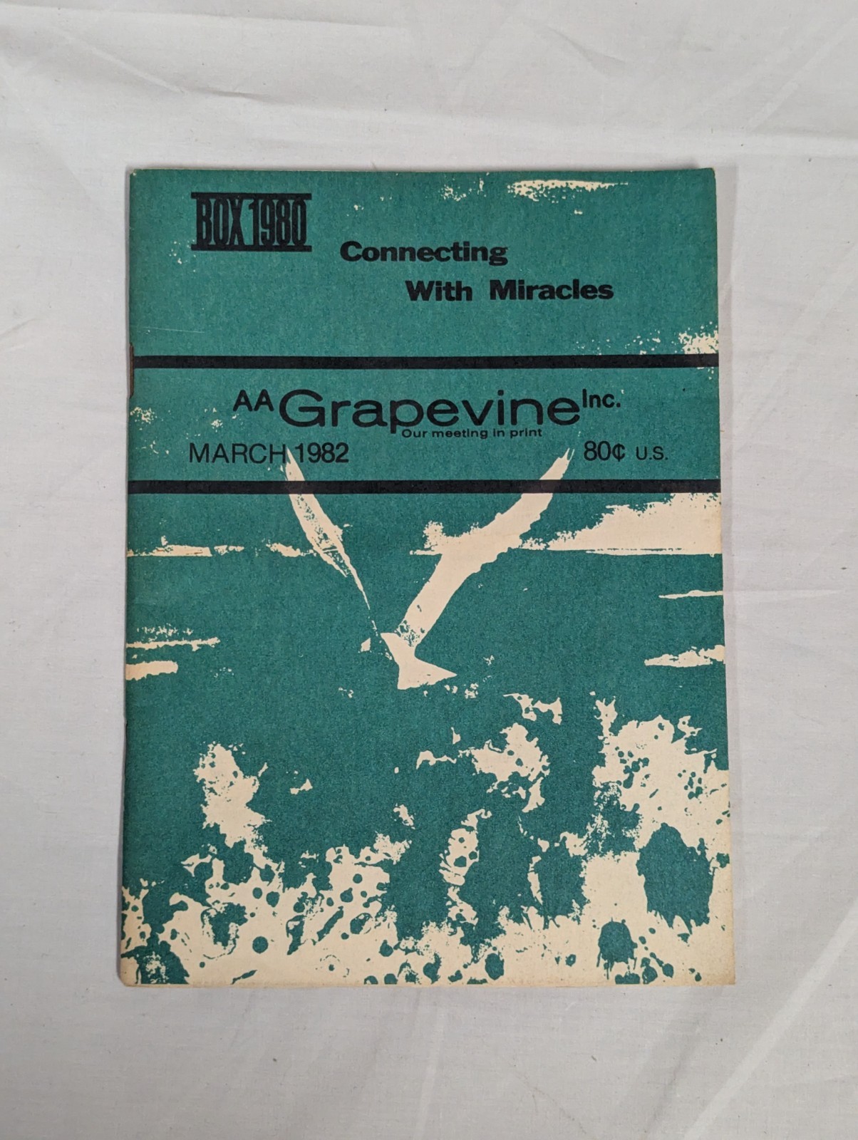 Vintage 1983 – 1999 Alcoholics Anonymous A.A. AA Grapevine Magazine ~ Box 1980