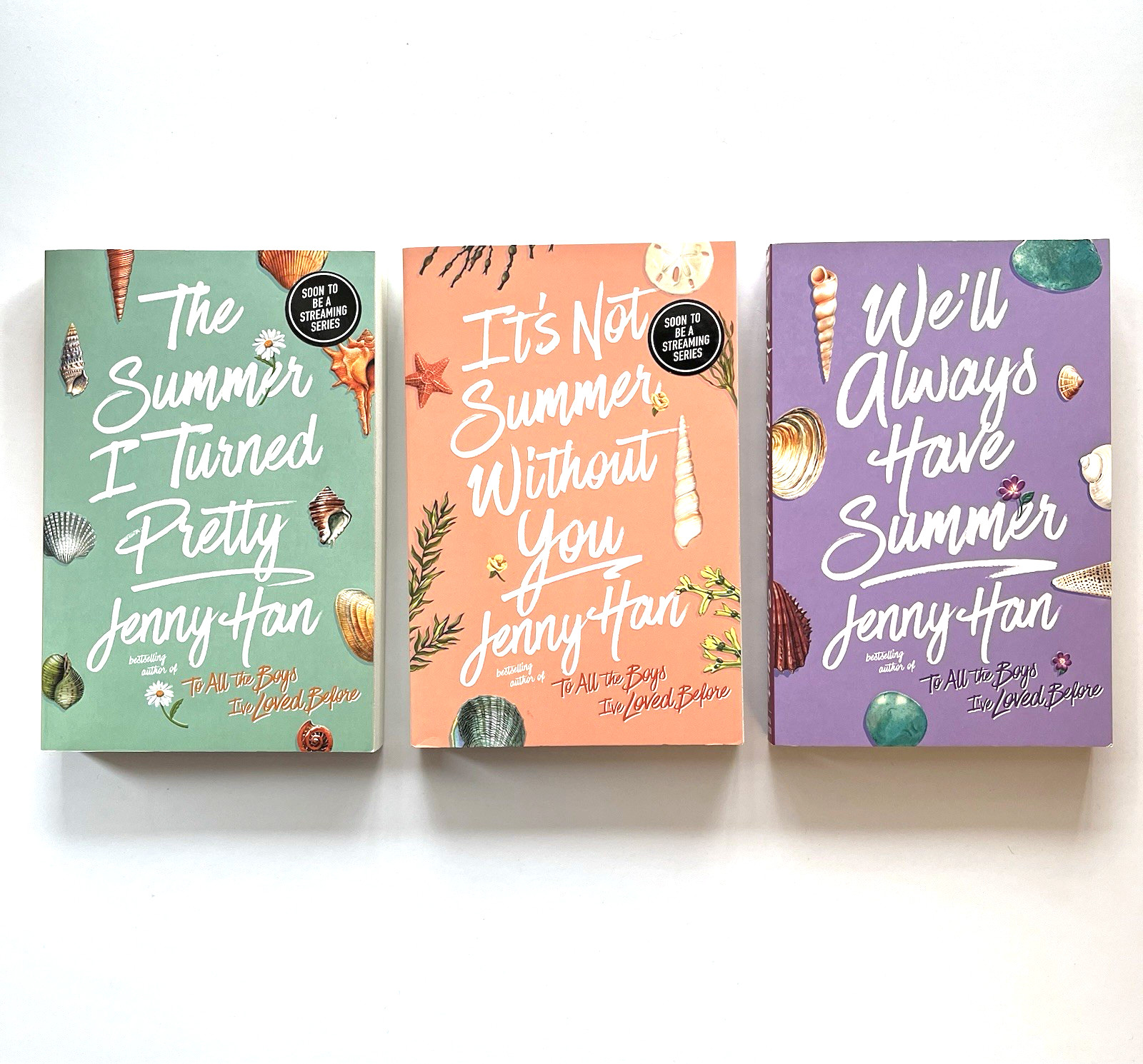 The Summer I Turned Pretty Trilogy By Jenny Han Paperback Series- 3 Books – YA