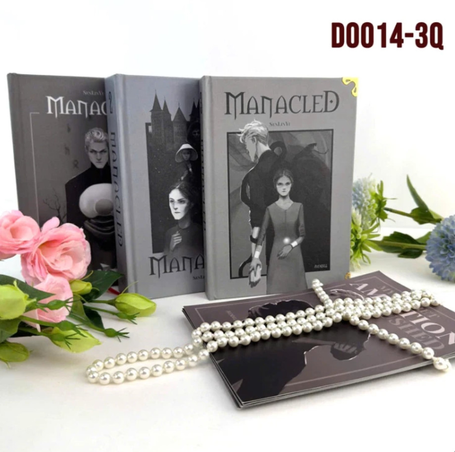 Manacled Book – Deluxe 3-Volume Edition with Illustrations – Complete Series. Ex