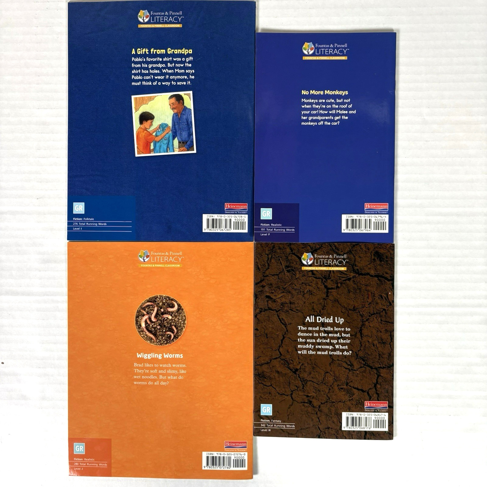 1st Grade Readers Multi-Level Reading Library #2 – 23 Books Levels E-J